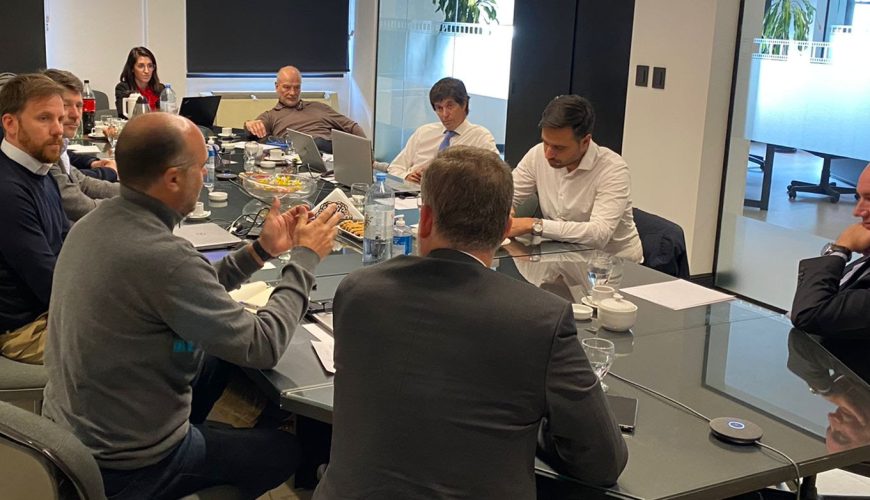 Dr. Juan José Ross, Secretario de Medios y Comunicación Publica visitó las oficinas de ATA