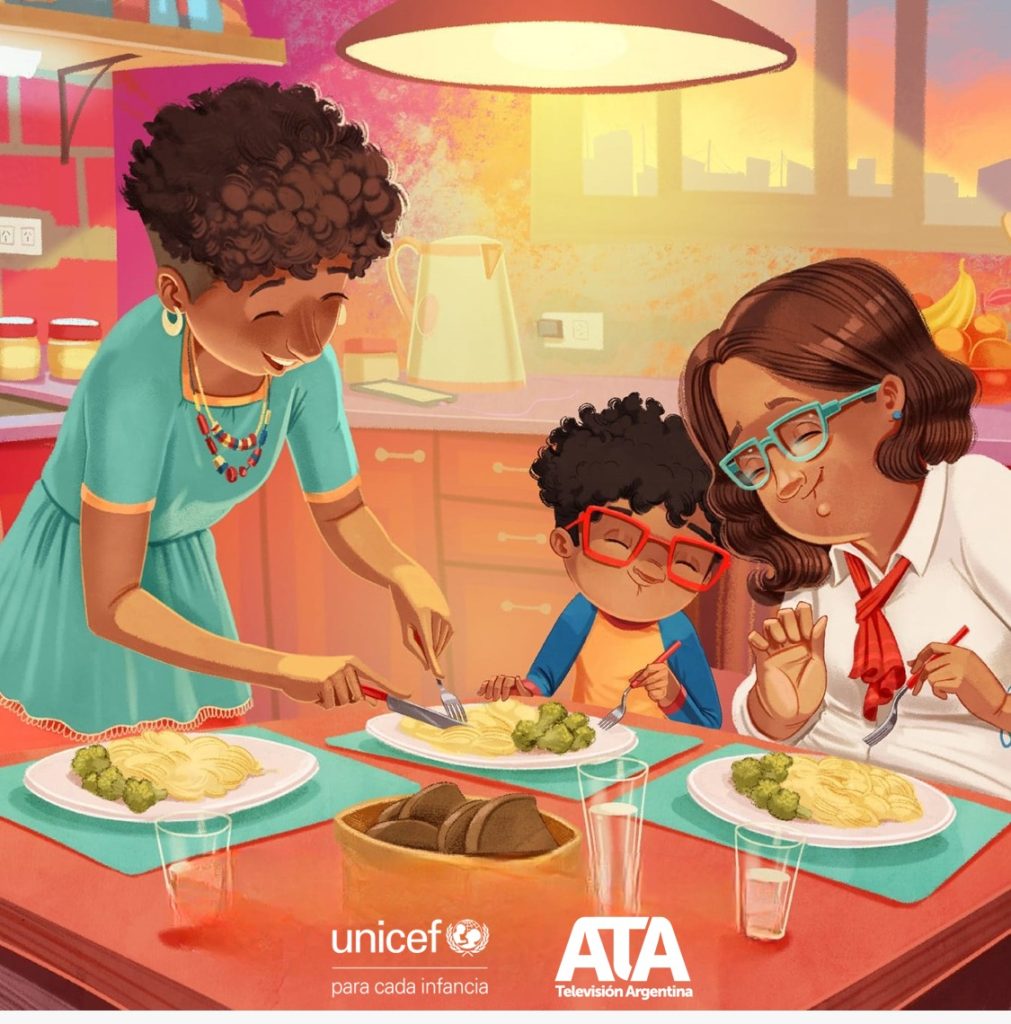 Cuidados Inmensos: la campaña de ATA Y UNICEF por el derecho de las chicas y los chicos a recibir cuidados de calidad y una crianza compartida