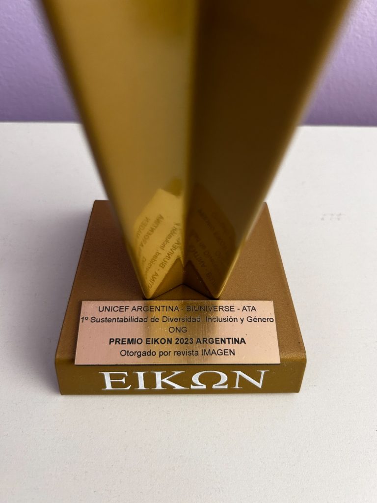 ATA y UNICEF fueron premiadas con el Premio Eikon 2023 – Argentina