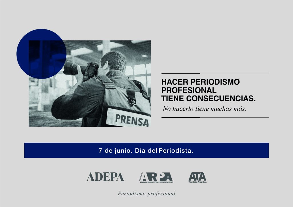 «Hacer periodismo profesional tiene consecuencias. No hacerlo tiene muchas más.»
