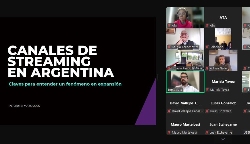 Presentación a cargo de Tomas Vio sobre 
