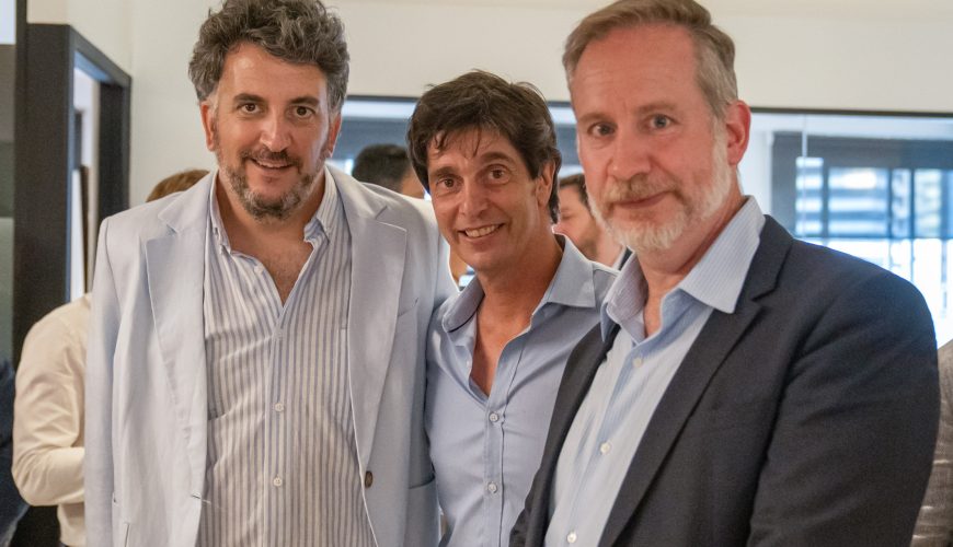 En el Brindis de Fin de Año de ATA nos acompañaron: Rodrigo Ruete, Matias Detry y Eugenio Sosa Mendoza.