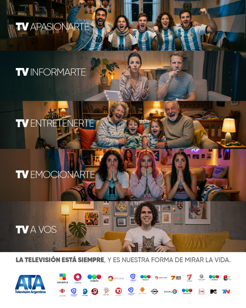 La Televisión está siempre, y es nuestra forma de mirar la vida.
