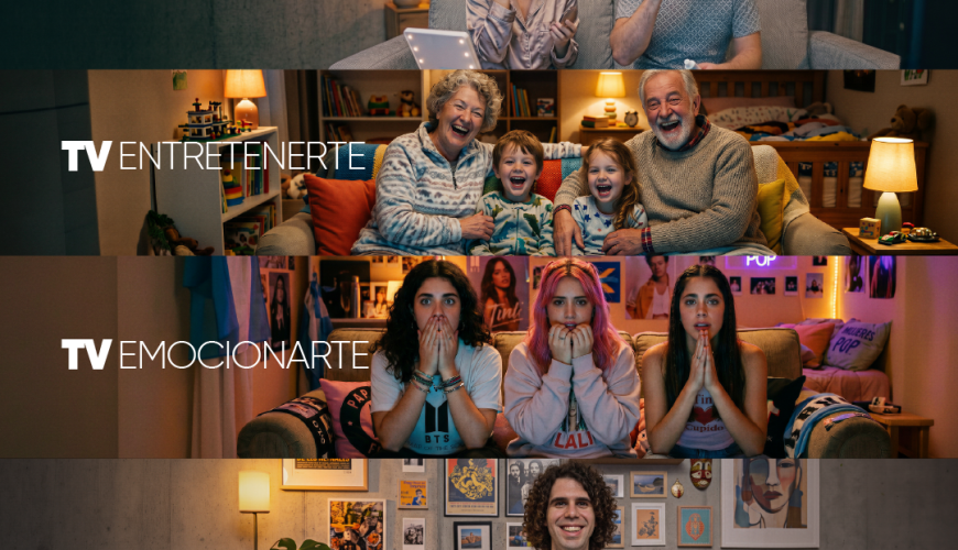La Televisión está siempre, y es nuestra forma de mirar la vida.